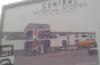 The front view of the new medical store