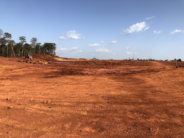 File photo of bauxite mining at Awaso