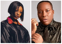 Ghanaian singer Gyakie and Fashion critic, Charlie Dior
