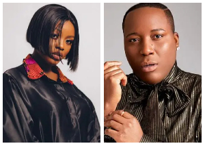 Ghanaian singer Gyakie and Fashion critic, Charlie Dior