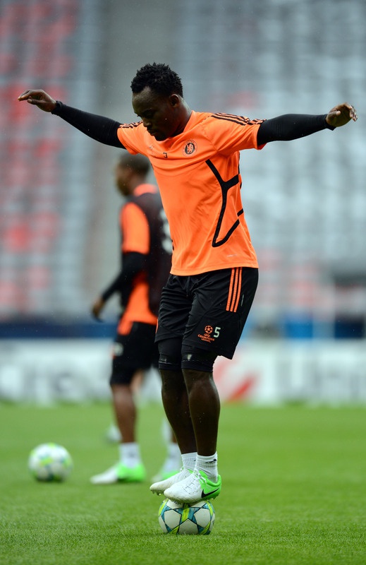 Ghana midfielder Michael Essien