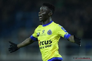 Nana Opoku Ampomah has been named in the Belgium Pro Jupilar League 2017 team of the year