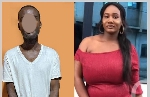 The alleged killer (left) and the late Maadwoa (right)