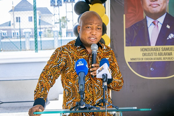 Minister for Foreign Affairs, Samuel Okudzeto Ablakwa