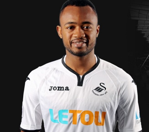 Jordan Ayew registered an assist for Swansea City