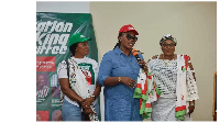 Eastern Regional Women’s Organizer of the NDC, Shirley Naana Osei Ampem (M)