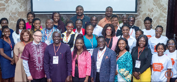 Some participants at the customer service summit 2022