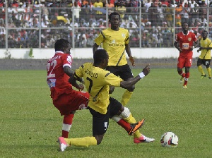 Ashgold and Kotoko played out a 5-5 aggregate scoreline over two-legs