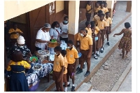 School feeding grants cost per meal has been increased by 20 pesewas