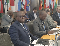 Minister Seidu Issifu at the V20 Ministerial Dialogue in Washington, DC