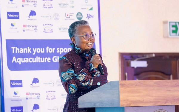 Emelia Arthur is the Minister of Fisheries and Aquaculture