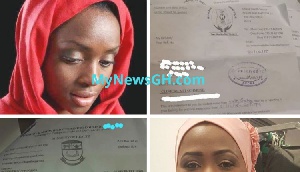 The Muslim lady was denied a place at Ghana Health Service because of her hijab