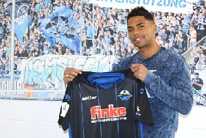 Kwame Yeboah has joined SC Paderborn on loan