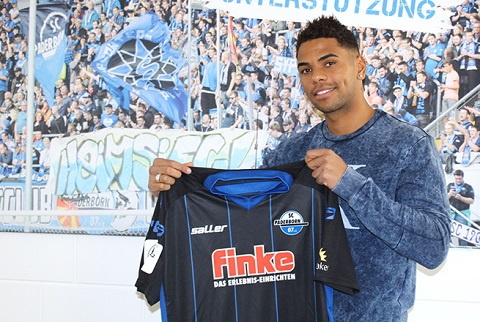 Kwame Yeboah has joined SC Paderborn on loan