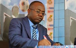 Kwesi Nyantakyi is the president of the Ghana FA