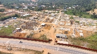 106 of the housing units and a six-unit classroom block are at different stages of completion