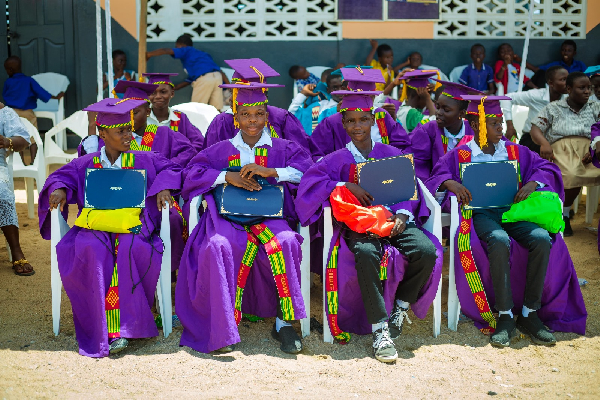 Chorkor Presby Authority Primary School students