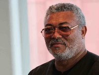 The late Former President Jerry John Rawlings