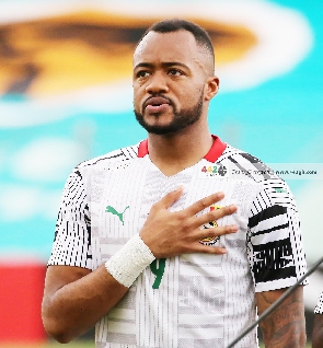 Black Stars striker Jordan Ayew