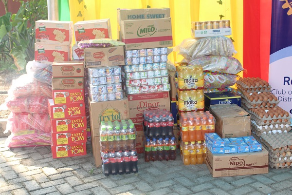The food items worth over GH¢20,000