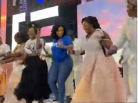 Serwaa Amihere, Piesie Esther dancing