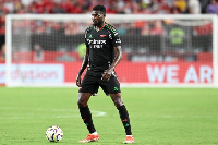 Ghana midfielder Thomas Partey