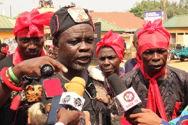 Nana Kwaku Obiri, the Adehyehene of Kade