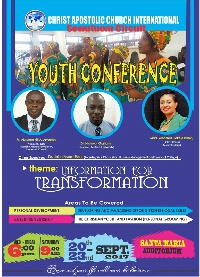 Pastor Absalom Nti A. Aryeetey, Dr Nicholas Graham and  Winnifred Dake will speak at the conference