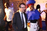 British High Commissioner and Akumaa Mama Zimbi