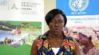 Environmental Communicator, Mrs Ama Kudom-Agyemang was the facilitator of the training