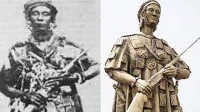 The late Yaa Asantewaa made history for leading the Asante's to war against the British Empire