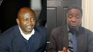 Abedi Pele (L) and Opoku Sampene (R)