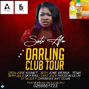 Sista Afia Darling Club Tour