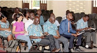 Some participants in the Ghana Association of Science Teachers forum