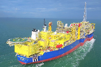 The John Agyekum Kufuor FPSO operates offshore Ghana for Eni