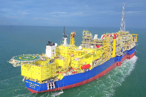 The John Agyekum Kufuor FPSO operates offshore Ghana for Eni