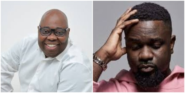 Sarkodie (R) has responded to Kwame Adinkra (L)