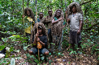 The Pygmies of Beni survive far from their ancestral lands