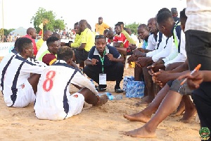 Keta Sunset have made it to the fianls of Kebbi Beach Soccer Championship