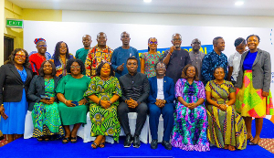 A group picture taken during the International Day for the Boy Child celebration organised by COP