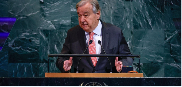 Antonio Guterres is the UN Secretary General