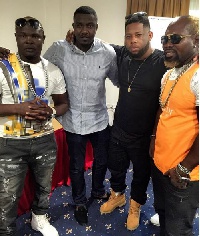 L-R: Banku, Dumelo, Dblack and Ayittey Powers