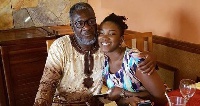Late Ebony was raised by her father and the two were very close