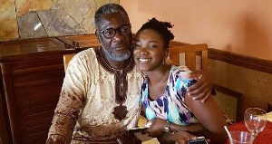 Late Ebony was raised by her father and the two were very close