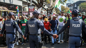Heavy police presence as anti-migrant protests sweep South Africa
