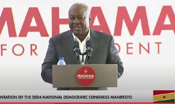 2024 Flagbearer of the NDC, John Dramani Mahama