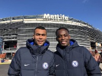 Michael Essien watched first ever American Football game with forner teammate Ashley Cole