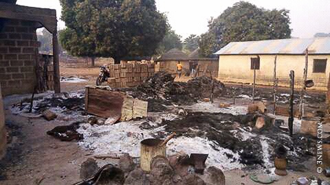Clashes in Bimbilla have resulted in the loss of properties and residents fleeing from homes