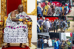 Asantehene wrapped up Kusaasi and Mamprusi mediation talks on December 1, 2025
