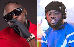 Rapper Medikal has clash with YouTuber Kwadwo Sheldon online Rapper Medikal has clash with YouTuber Kwadwo Sheldon online
